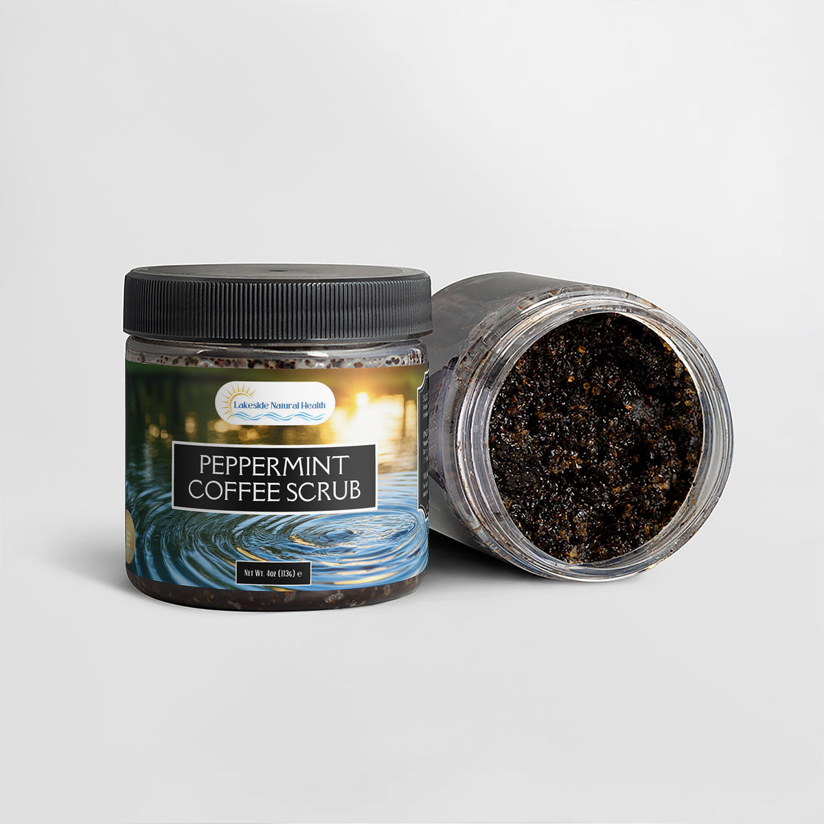 Peppermint Coffee Scrub