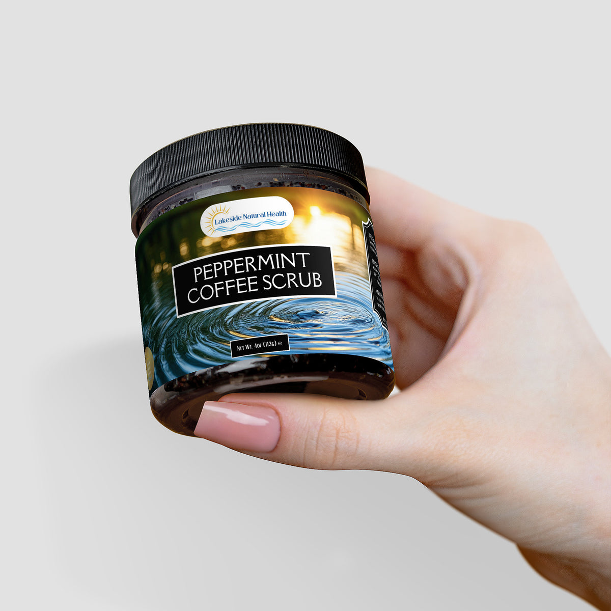 Peppermint Coffee Scrub
